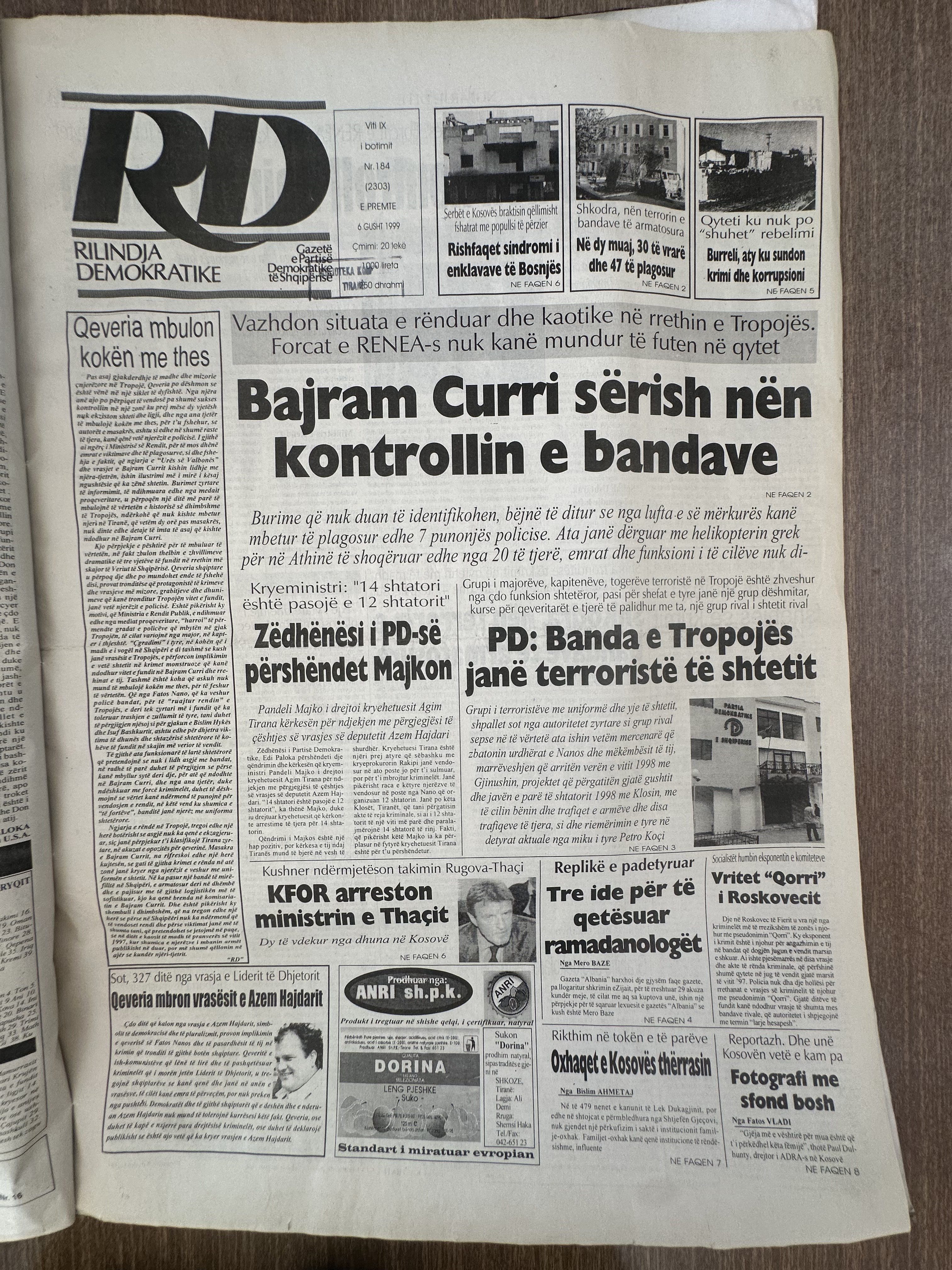 Rilindja Demokratike 1998-02-06